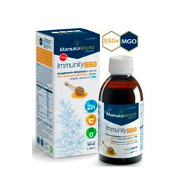 MANUKA WORLD Immunity 550+ 250Ml Jarabe Miel Manuka MGO 550+ Vitamina C Zinc
