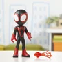 Hasbro Figura Gigante Marvel Spidey And His Amazing Friends Miles Morales Spider-Man Inspirada en la Serie