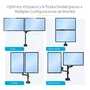 StarTech.com Soporte para Dos Monitores ARMDUALPIVOT hasta 32 pulgadas