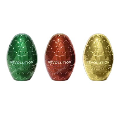 Revolution Make Up Set de Bálsamos Labiales House of the Dragon - Estuche 3 Piezas (Cherry, Rojo Intenso, Coral Rosado)