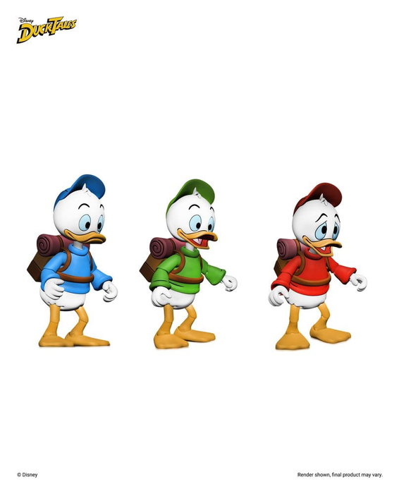 NECA DuckTales Ultimate Pack de 3 Figuras Huey, Dewey y Louie 17,8 cm