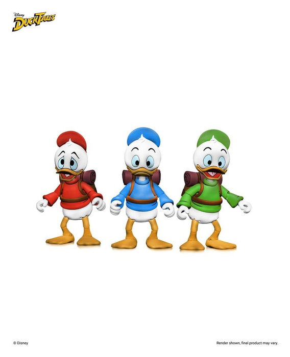 NECA DuckTales Ultimate Pack de 3 Figuras Huey, Dewey y Louie 17,8 cm