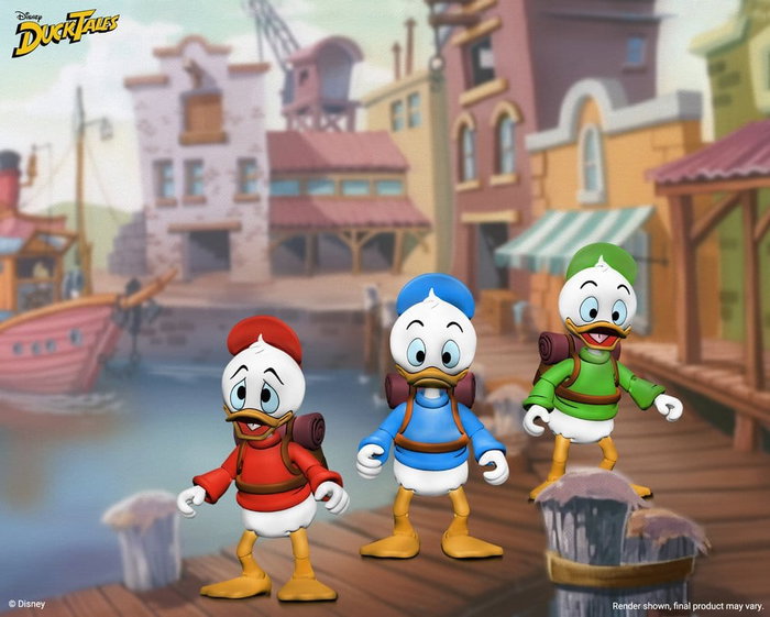 NECA DuckTales Ultimate Pack de 3 Figuras Huey, Dewey y Louie 17,8 cm