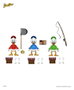 NECA DuckTales Ultimate Pack de 3 Figuras Huey, Dewey y Louie 17,8 cm