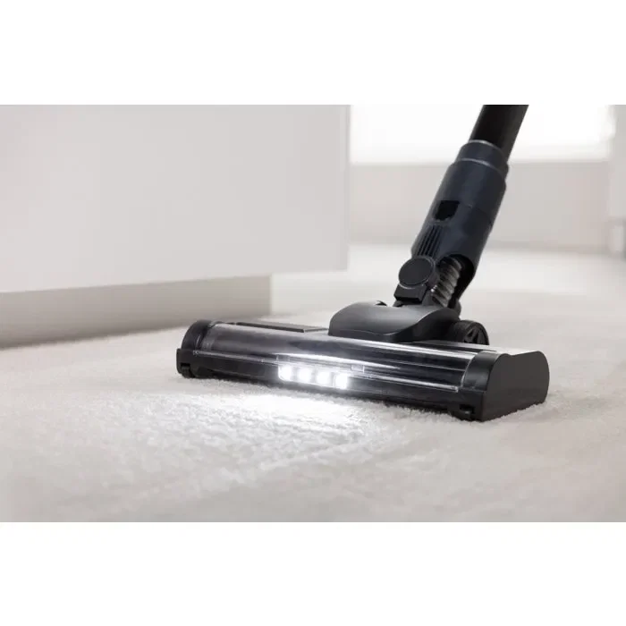 Severin HV7178 - Aspiradora de Mano Inalámbrica 2 en 1, 11.000 Pa, 35 Minutos Autonomía, Depósito 500 ml, Color Azul y Negro