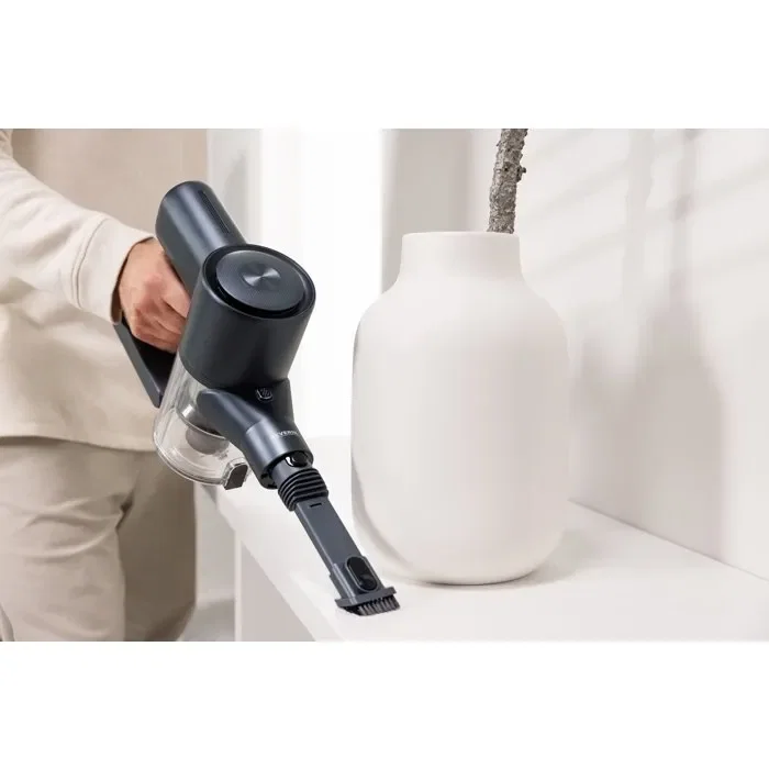 Severin HV7178 - Aspiradora de Mano Inalámbrica 2 en 1, 11.000 Pa, 35 Minutos Autonomía, Depósito 500 ml, Color Azul y Negro