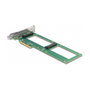 DeLOCK Tarjeta PCIe 4.0 x8 a 2x U.2 NVMe SFF-8639 - Bifurcación, Interna, Pasiva, para Windows y Linux