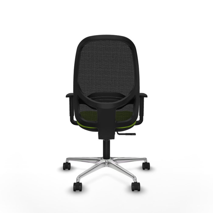 PIQUERAS Y CRESPO Silla de oficina Cilanco con mecanismo Sincro, Pistacho y Negro