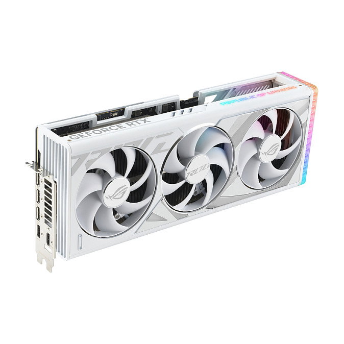 ASUS ROG -STRIX-RTX4080S-O16G-WHITE NVIDIA GeForce RTX 4080 SUPER 16 GB GDDR6X