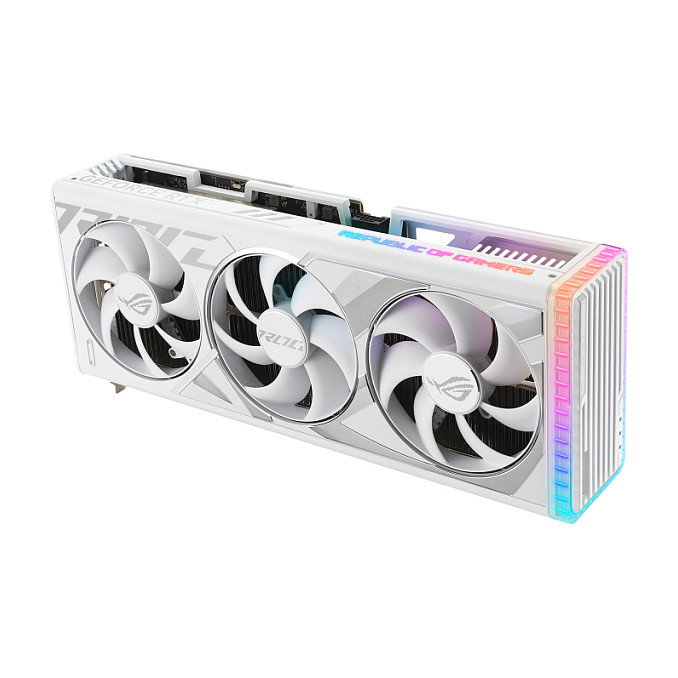 ASUS ROG -STRIX-RTX4080S-O16G-WHITE NVIDIA GeForce RTX 4080 SUPER 16 GB GDDR6X
