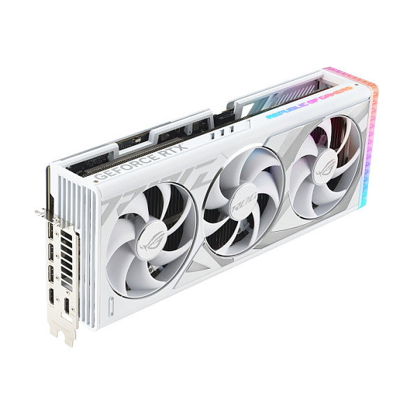 ASUS ROG -STRIX-RTX4080S-O16G-WHITE NVIDIA GeForce RTX 4080 SUPER 16 GB GDDR6X