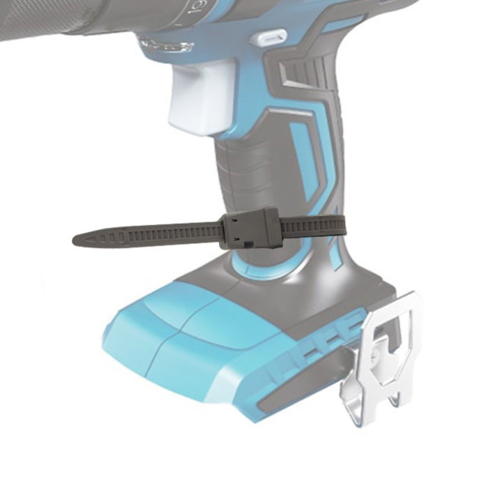 Alpha 9169250 Brida Anti Robo Cinch Wrap Corta 7'' 2,5 x 3,5 x 27,5 cm