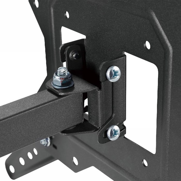 Daewoo Soporte TV Doble Brazo para 23-55 Pulgadas, 30 kg, Inclinación +3-10°, Giro 90°, Perfil 60-382 mm