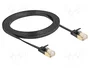 DELOCK Cable de red Cat 7 U/FTP 2m negro