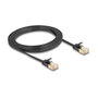 DELOCK Cable de red Cat 7 U/FTP 2m negro