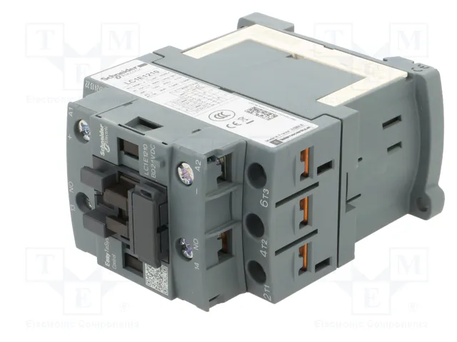SCHNEIDER ELECTRIC Contactor Easy TeSys 3-polar 12A 24VDC