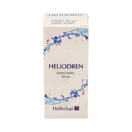 HELIOSAR Heliodren 50 ml - Suplemento con Vitamina C y Arctium Lappa - Gotas para Protección Celular Antioxidante