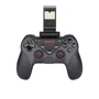 Redragon Ceres G812 Gamepad/Mando Bluetooth y USB (Negro) para Android, iOS, PC, PlayStation 4 con Soporte Ajustable para Móvil, 13 Botones Programables