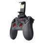 Redragon Ceres G812 Gamepad/Mando Bluetooth y USB (Negro) para Android, iOS, PC, PlayStation 4 con Soporte Ajustable para Móvil, 13 Botones Programables
