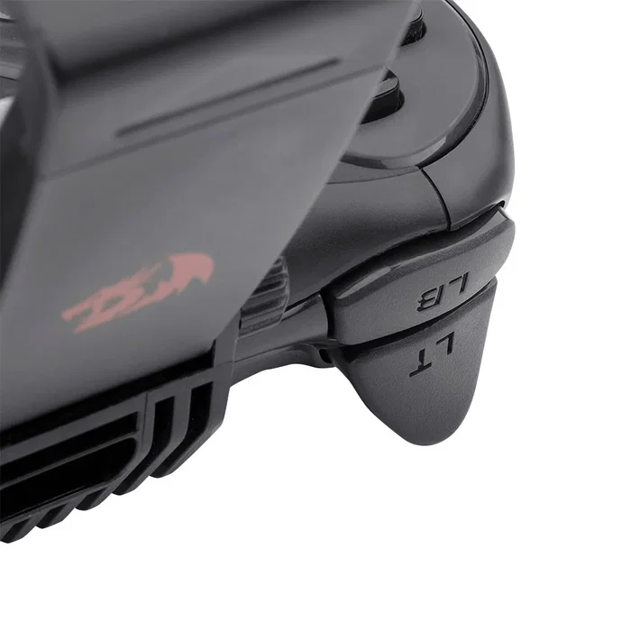 Redragon Ceres G812 Gamepad/Mando Bluetooth y USB (Negro) para Android, iOS, PC, PlayStation 4 con Soporte Ajustable para Móvil, 13 Botones Programables