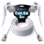 Extralink Patchcord LAN Cat.6A U/FTP 3m Blanco