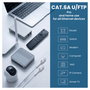 Extralink Patchcord LAN Cat.6A U/FTP 3m Blanco