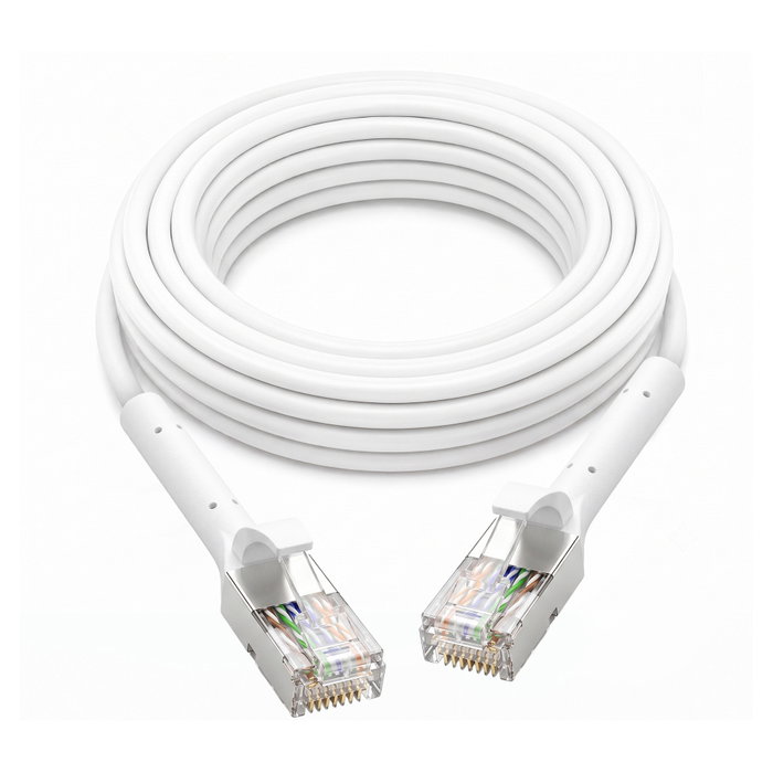 Extralink Patchcord LAN Cat.6A U/FTP 3m Blanco