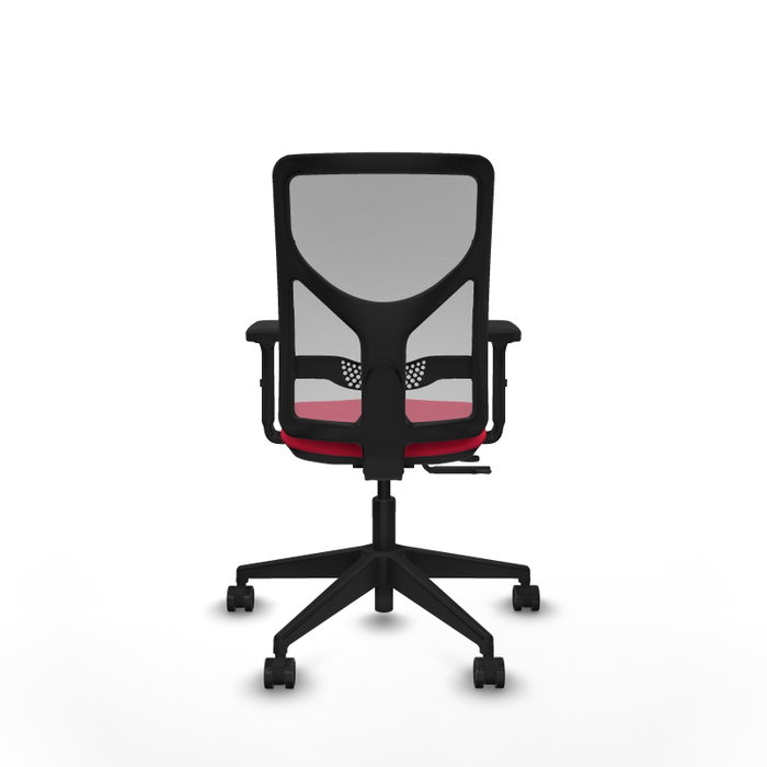 PIQUERAS Y CRESPO Silla de oficina Motilla con mecanismo Sincro/Traslack Rojo/Gris PIQUERAS Y CRESPO Silla de oficina Motilla con mecanismo Sincro/Traslack Rojo/Gris