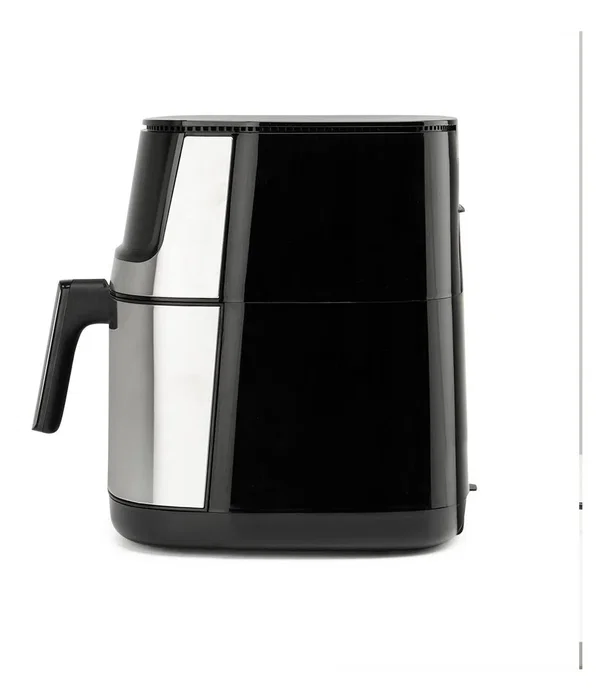 Orbegozo FDR 8010 Freidora de Aire Sin Aceite 8 Litros 2000W con 8 Programas, Pantalla LED Táctil, Acero Inoxidable y Cubeta Desmontable