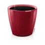 LECHUZA Jardinera Classico premium LS 21 - Kit completo - Rojo escarlata brillante - 3 L