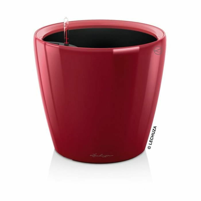 LECHUZA Jardinera Classico premium LS 21 Rojo escarlata brillante Kit completo 3 L LECHUZA Jardinera Classico premium LS 21 Rojo escarlata brillante Kit completo 3 L