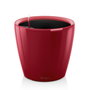 LECHUZA Jardinera Classico premium LS 21 Rojo escarlata brillante Kit completo 3 L
