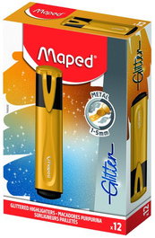 MAPED Marcador Fluo Glitter Oro