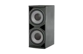 JBLPRO ASB6125 Subwoofer Dual 15" Alta Potencia 1600W con Doble Bobina Differential Drive, Conos de Neodimio para Aplicaciones Profesionales