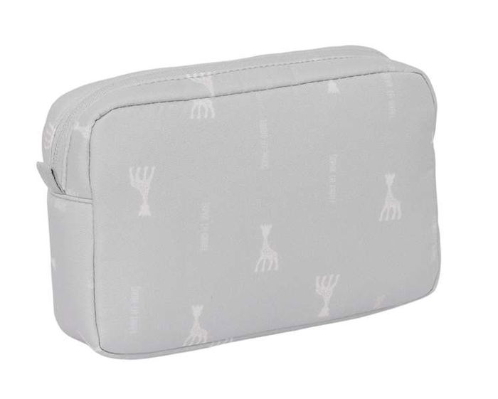 Safta Neceser Pequeño Reciclado Repelente Agua Sophie La Girafe Mum 20x13x5,5 cm