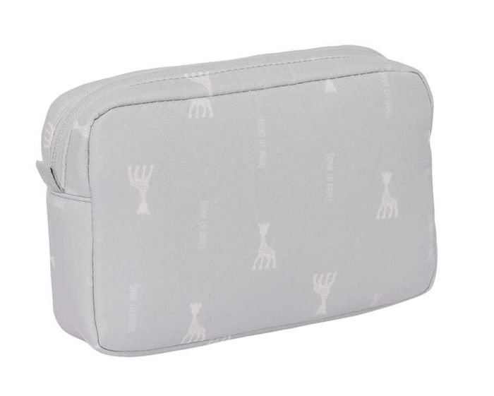 Safta Neceser Pequeño Reciclado Repelente Agua Sophie La Girafe Mum 20x13x5,5 cm