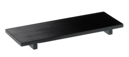Leone Bandeja Rectangular Sushi Negra 30x11x2,5 cm