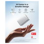Anker PowerCore Nano A1638 Batería Externa 10000 mAh 45W, Carga Rápida USB-C PD, Color Blanco