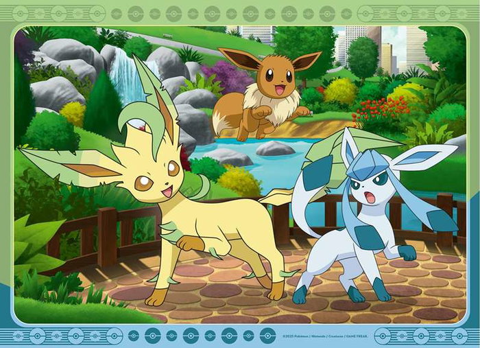 Ravensburger Puzzle Pokémon 4 x 100 Piezas - 4 puzzles infantiles de 100 piezas cada uno para niños a partir de 8 años
