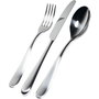 Alessi Nuovo Milano Set de Cubertería de 24 Piezas en Acero Inoxidable 18/10