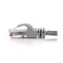 C2G 83368 Cable de Red Patch Cat6 UTP 2 Metros Gris, Conector RJ-45 Macho a RJ-45 Macho, Funda Antigancho Moldeada