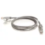 C2G 83368 Cable de Red Patch Cat6 UTP 2 Metros Gris, Conector RJ-45 Macho a RJ-45 Macho, Funda Antigancho Moldeada