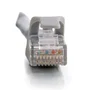 C2G 83368 Cable de Red Patch Cat6 UTP 2 Metros Gris, Conector RJ-45 Macho a RJ-45 Macho, Funda Antigancho Moldeada