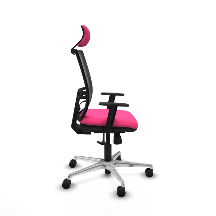PIQUERAS Y CRESPO Silla de oficina Yunquera Rosa y Negro PIQUERAS Y CRESPO Silla de oficina Yunquera Rosa y Negro
