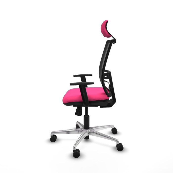 PIQUERAS Y CRESPO Silla de oficina Yunquera Rosa y Negro PIQUERAS Y CRESPO Silla de oficina Yunquera Rosa y Negro