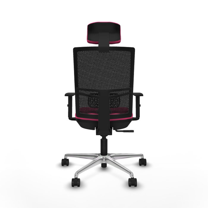 PIQUERAS Y CRESPO Silla de oficina Yunquera Rosa y Negro PIQUERAS Y CRESPO Silla de oficina Yunquera Rosa y Negro