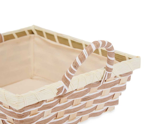 Kinvara Cesta Asas Trenzado Cuadrada Jacinto de Agua 25 x 13 x 21 cm (Set de 24) Kinvara Cesta Asas Trenzado Cuadrada Jacinto de Agua 25 x 13 x 21 cm (Set de 24)