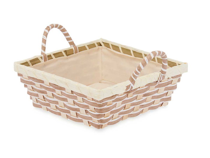 Kinvara Cesta Asas Trenzado Cuadrada Jacinto de Agua 25 x 13 x 21 cm (Set de 24) Kinvara Cesta Asas Trenzado Cuadrada Jacinto de Agua 25 x 13 x 21 cm (Set de 24)