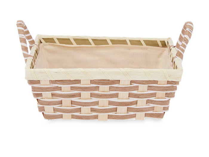 Kinvara Cesta Asas Trenzado Cuadrada Jacinto de Agua 25 x 13 x 21 cm (Set de 24) Kinvara Cesta Asas Trenzado Cuadrada Jacinto de Agua 25 x 13 x 21 cm (Set de 24)