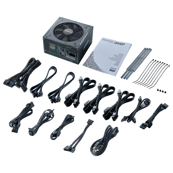 Phanteks AMP GH 850W Fuente de alimentación 850W 80 PLUS Gold PCIe 5.1 ATX 3.1 Negro Phanteks AMP GH 850W Fuente de alimentación 850W 80 PLUS Gold PCIe 5.1 ATX 3.1 Negro